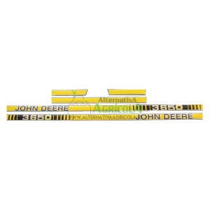 Juego de Pegatinas para Tractores John Deere 3650