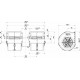 Ventilador SPAL centrífugo 12v 2 ejes