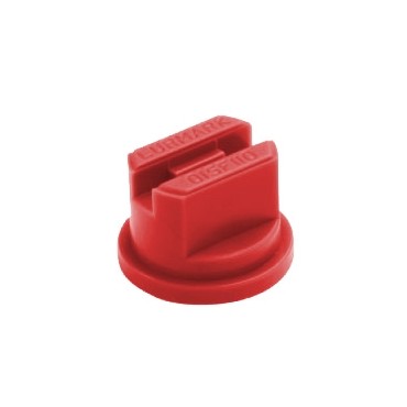 Boquilla rajilla plástico 110º Roja ISO