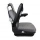 Asiento supensión neumática RM62210 tela Gris