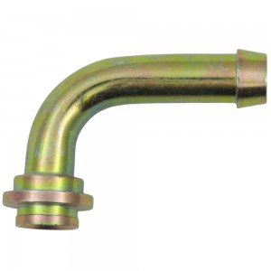 Codo 90º latón espiga 10mm para tuerca de 1/2"